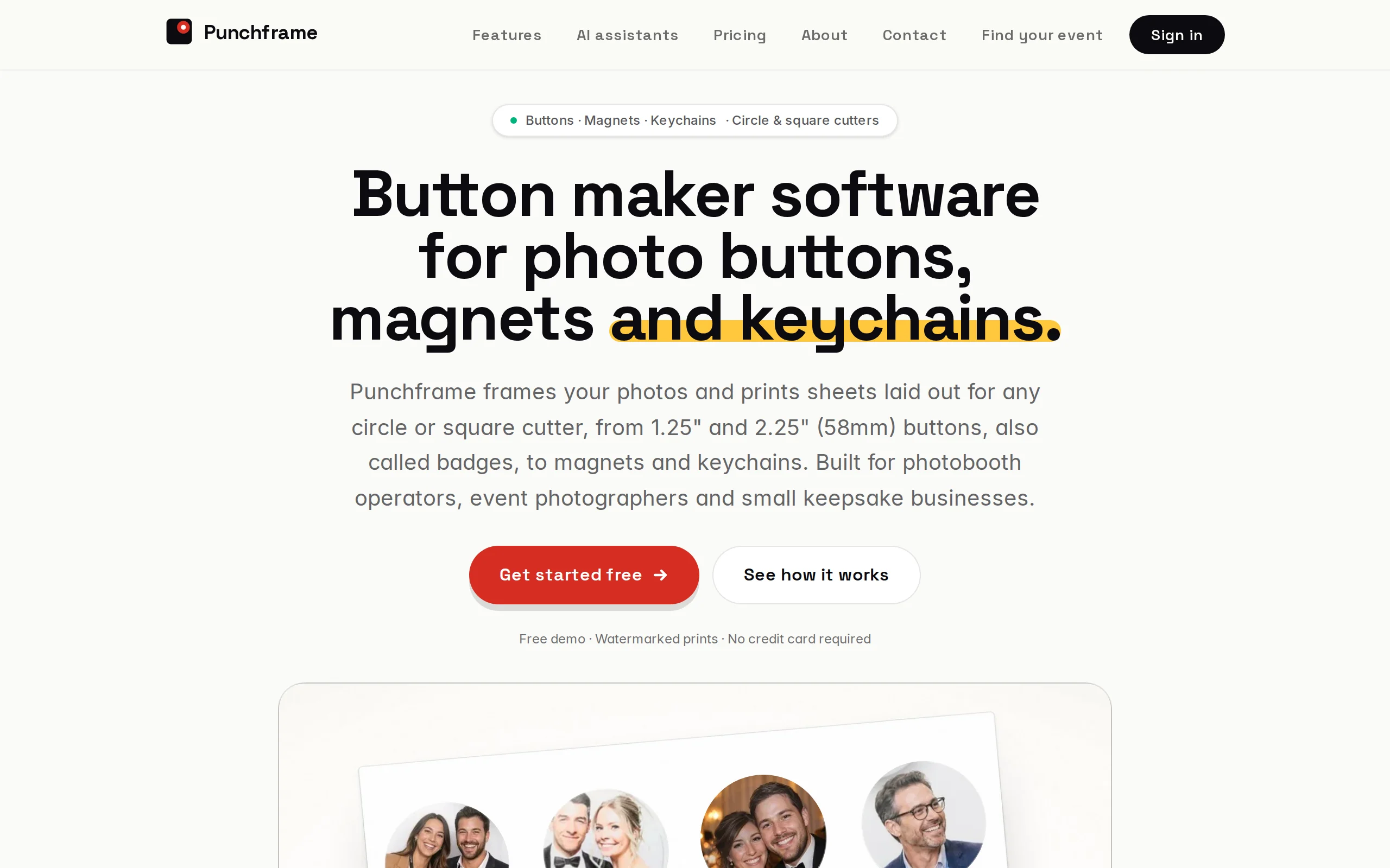 Punchframe
